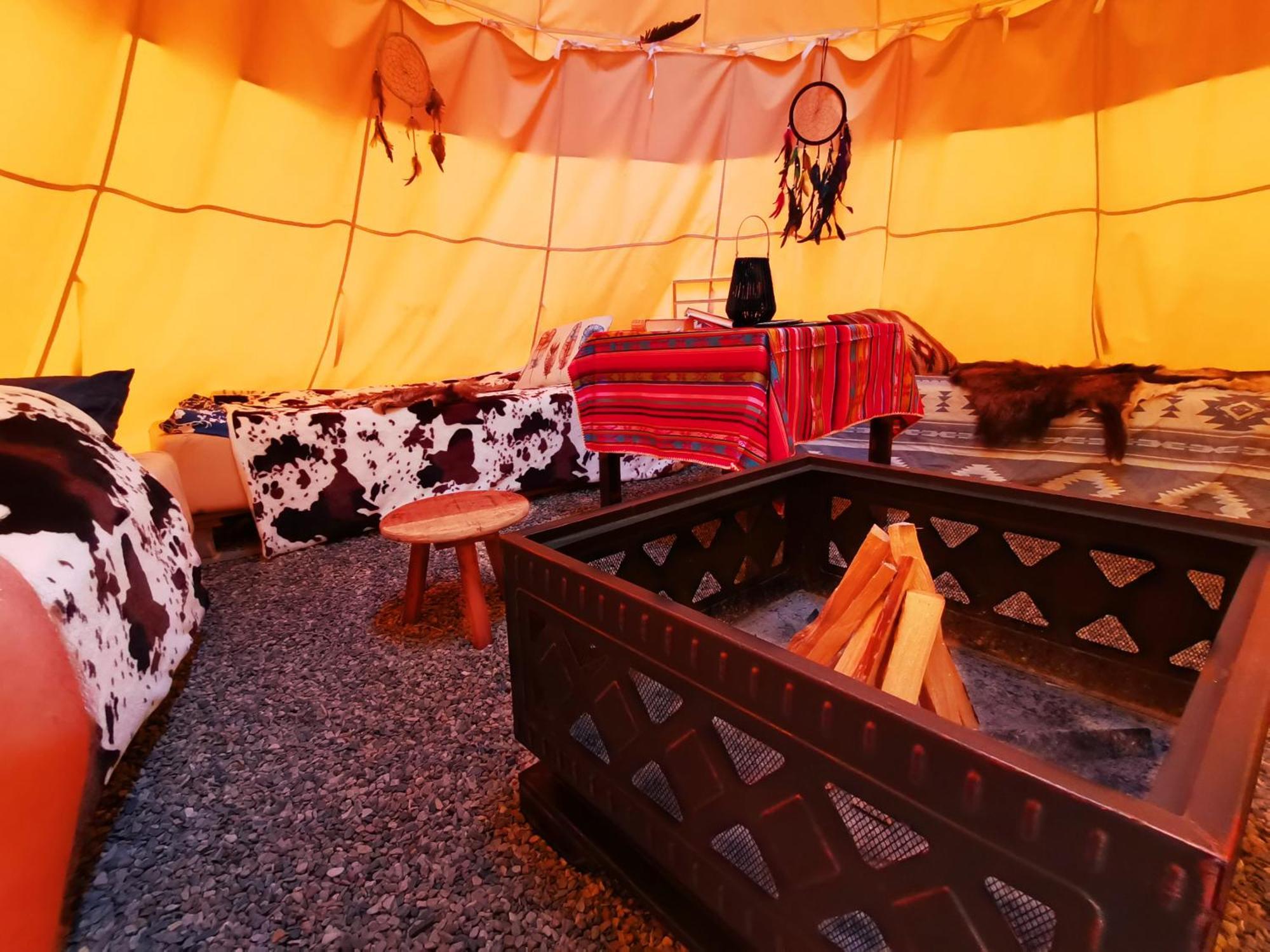 Teepee Camp Lounky Hotel Chodouny Exterior foto